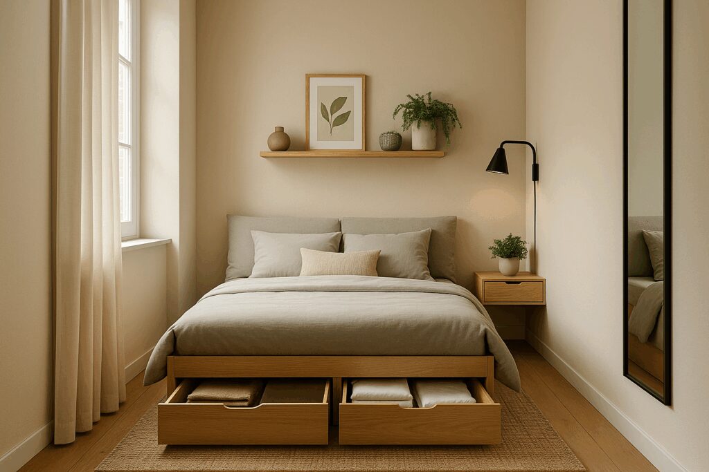 Clever Storage Ideas for Small Bedrooms – DIG Interior Design Solutions