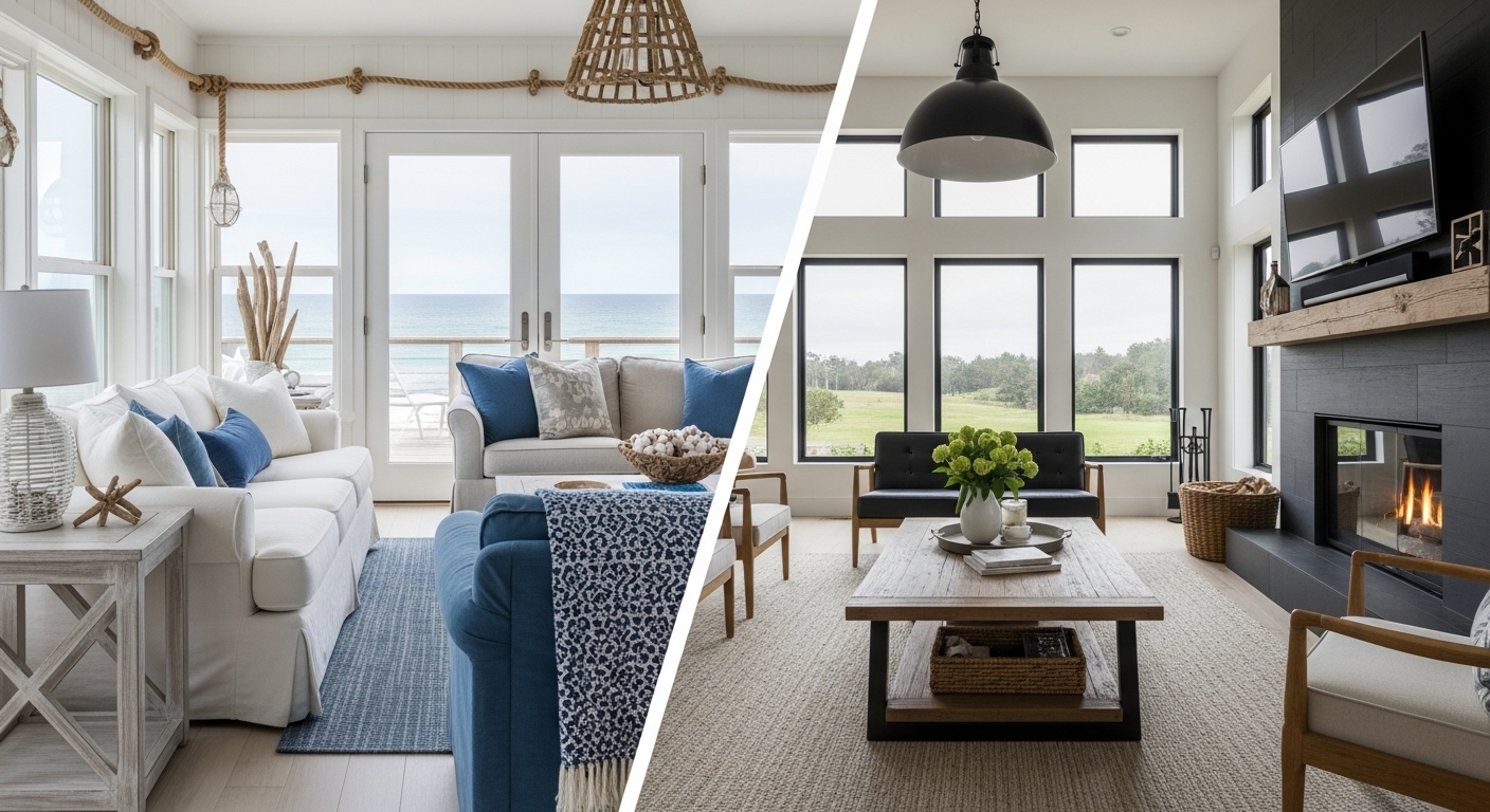 Coastal Chic vs Modern Farmhouse: Which Style Fits Your Weekend Retreat ...