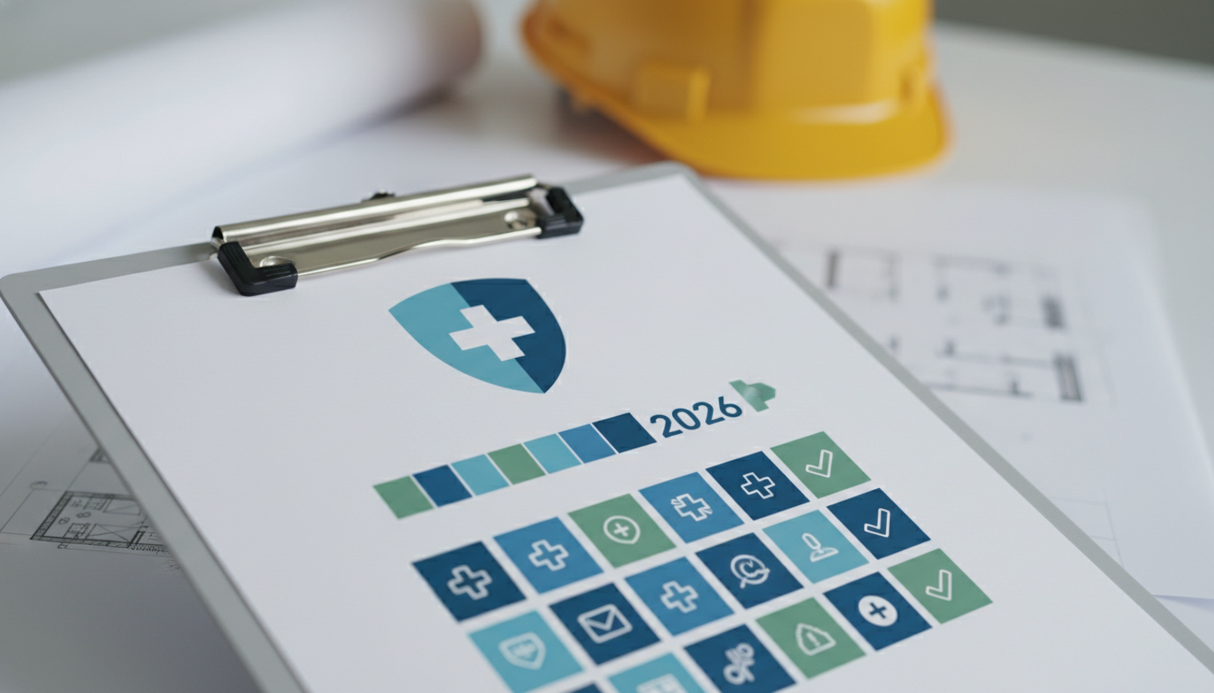 Compliance checklist graphic for New York State Article 28 healthcare construction.